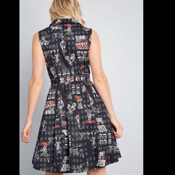 ModCloth Community Brunch Shirt Dress - Picture 5 of 8